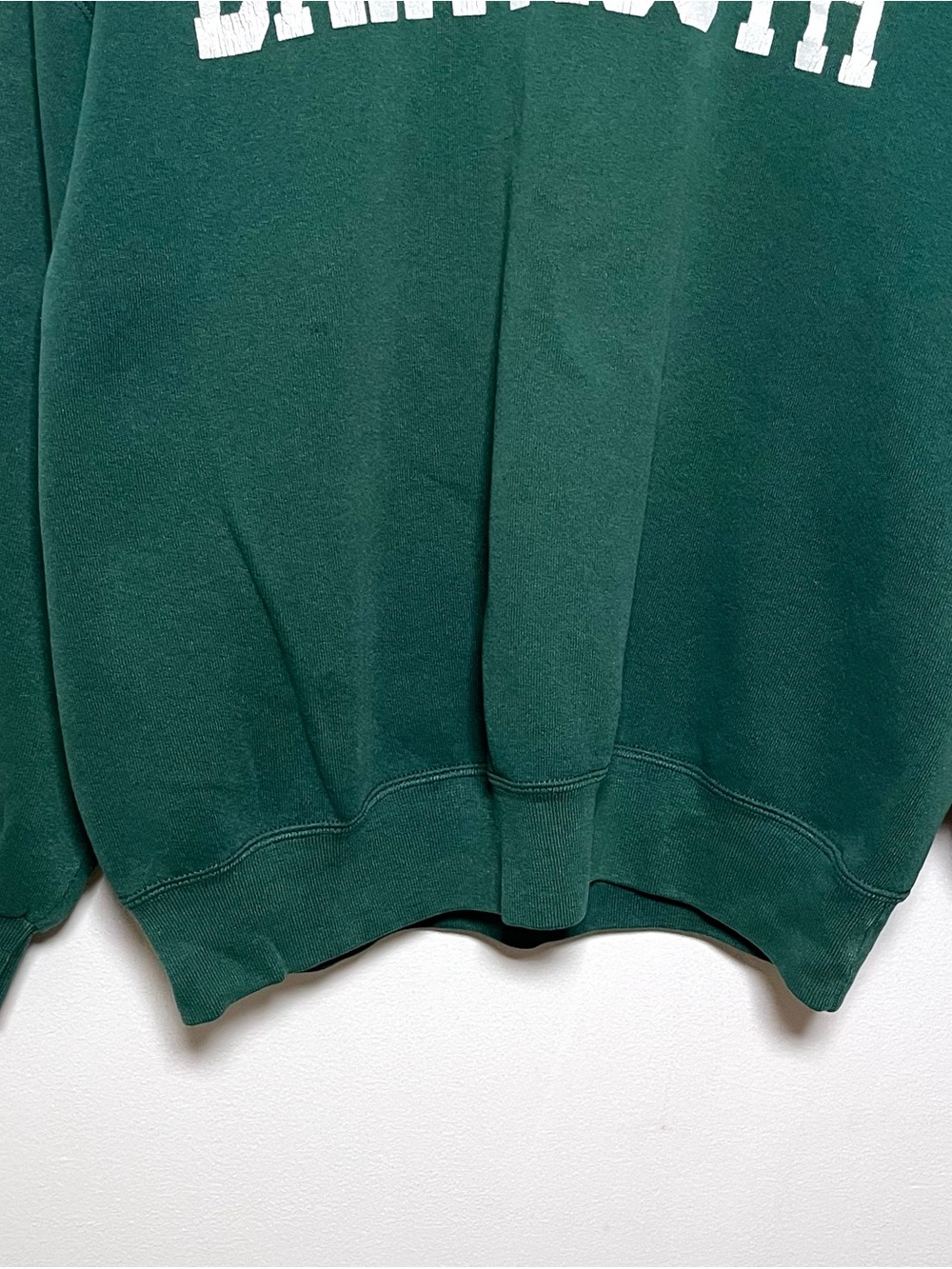 Vintage Dartmouth Sweatshirt Mens Size Large Green Fleece Crewneck College Soffe - Picture 6 of 9